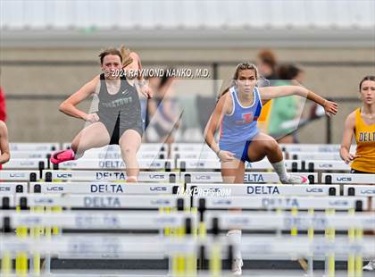 Thumbnail 3 in IHSAA Delta Sectionals (100 Meter Hurdles)  photogallery.