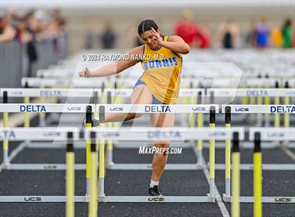 Thumbnail 1 in IHSAA Delta Sectionals (100 Meter Hurdles)  photogallery.