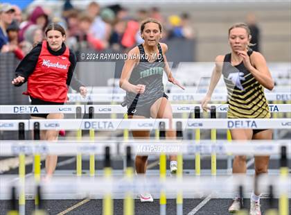 Thumbnail 1 in IHSAA Delta Sectionals (100 Meter Hurdles)  photogallery.