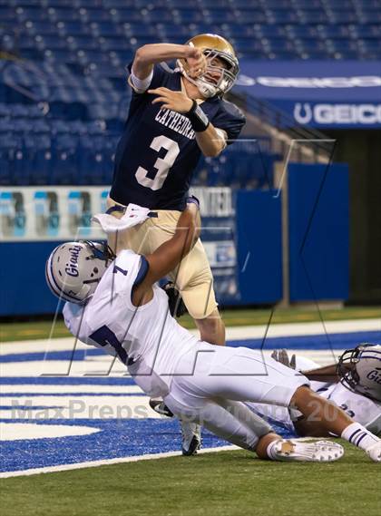 Thumbnail 3 in Ben Davis vs. Indianapolis Cathedral (The Horseshoe Classic) photogallery.