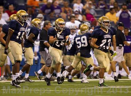 Thumbnail 2 in Ben Davis vs. Indianapolis Cathedral (The Horseshoe Classic) photogallery.