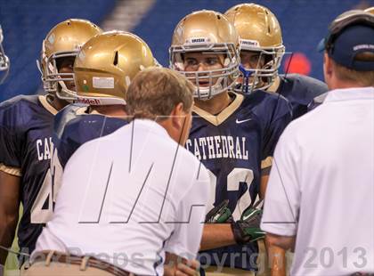 Thumbnail 2 in Ben Davis vs. Indianapolis Cathedral (The Horseshoe Classic) photogallery.