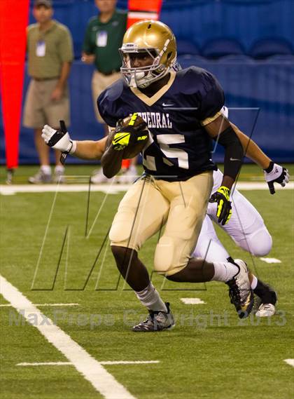 Thumbnail 2 in Ben Davis vs. Indianapolis Cathedral (The Horseshoe Classic) photogallery.