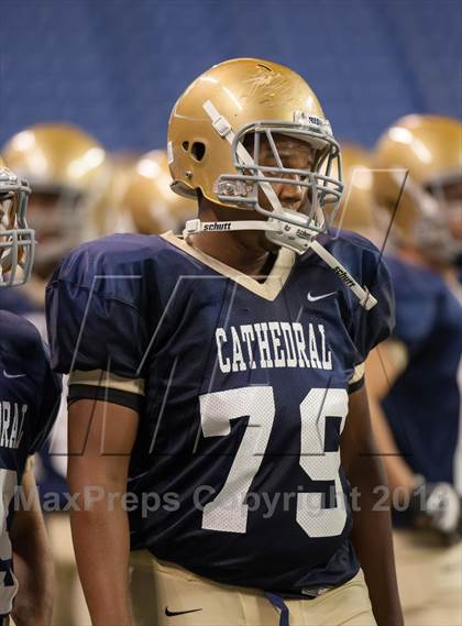 Thumbnail 2 in Ben Davis vs. Indianapolis Cathedral (The Horseshoe Classic) photogallery.