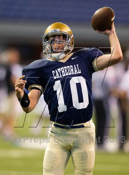 Thumbnail 2 in Ben Davis vs. Indianapolis Cathedral (The Horseshoe Classic) photogallery.