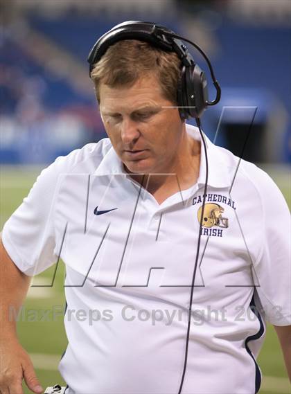 Thumbnail 2 in Ben Davis vs. Indianapolis Cathedral (The Horseshoe Classic) photogallery.