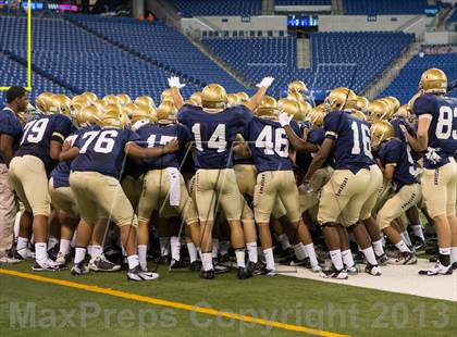 Thumbnail 2 in Ben Davis vs. Indianapolis Cathedral (The Horseshoe Classic) photogallery.