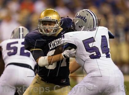 Thumbnail 3 in Ben Davis vs. Indianapolis Cathedral (The Horseshoe Classic) photogallery.