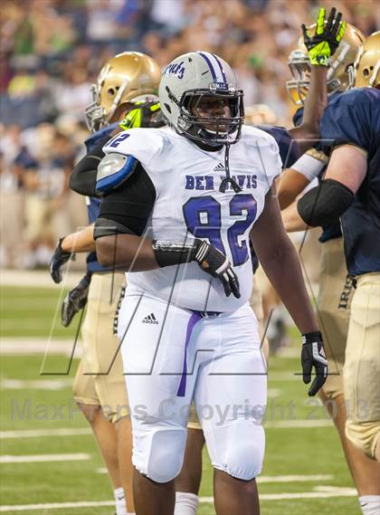 Thumbnail 3 in Ben Davis vs. Indianapolis Cathedral (The Horseshoe Classic) photogallery.