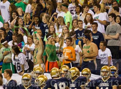 Thumbnail 2 in Ben Davis vs. Indianapolis Cathedral (The Horseshoe Classic) photogallery.