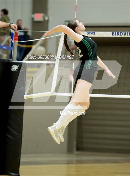 Thumbnail 3 in Flower Mound vs Southlake Carroll (UIL 6A D2 Volleyball Region Final) photogallery.