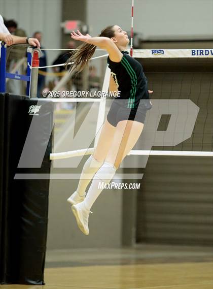 Thumbnail 1 in Flower Mound vs Southlake Carroll (UIL 6A Volleyball Regional Finals Division 2) photogallery.