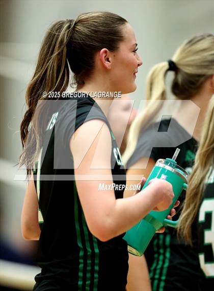 Thumbnail 1 in Flower Mound vs Southlake Carroll (UIL 6A D2 Volleyball Region Final) photogallery.