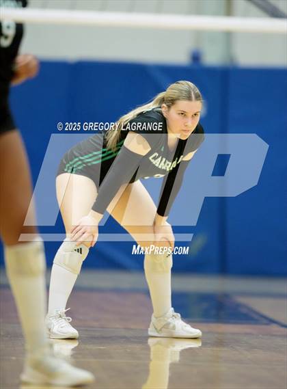Thumbnail 1 in Flower Mound vs Southlake Carroll (UIL 6A D2 Volleyball Region Final) photogallery.
