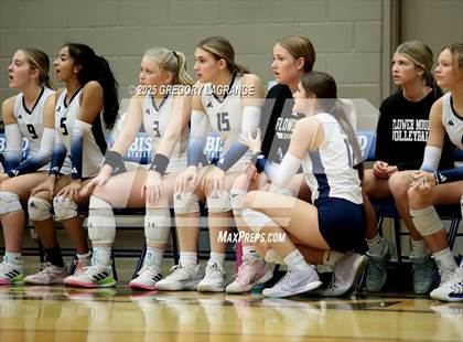 Thumbnail 2 in Flower Mound vs Southlake Carroll (UIL 6A D2 Volleyball Region Final) photogallery.
