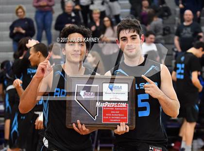 Thumbnail 1 in Adelson vs Agassi Prep (NIAA 2A Regional Playoff) photogallery.