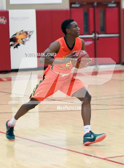 Thumbnail 3 in Corona del Sol vs. Christ the King (Hoophall West Invitational) photogallery.