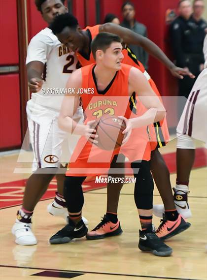 Thumbnail 2 in Corona del Sol vs. Christ the King (Hoophall West Invitational) photogallery.