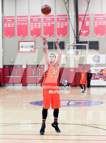 Thumbnail 1 in Corona del Sol vs. Christ the King (Hoophall West Invitational) photogallery.