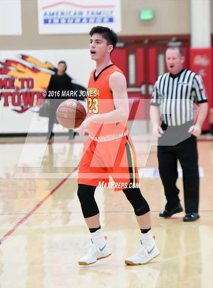 Thumbnail 3 in Corona del Sol vs. Christ the King (Hoophall West Invitational) photogallery.