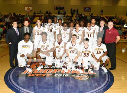 Thumbnail 2 in Corona del Sol vs. Christ the King (Hoophall West Invitational) photogallery.