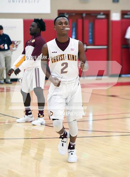 Thumbnail 2 in Corona del Sol vs. Christ the King (Hoophall West Invitational) photogallery.