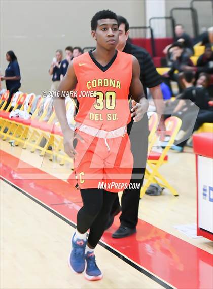 Thumbnail 1 in Corona del Sol vs. Christ the King (Hoophall West Invitational) photogallery.