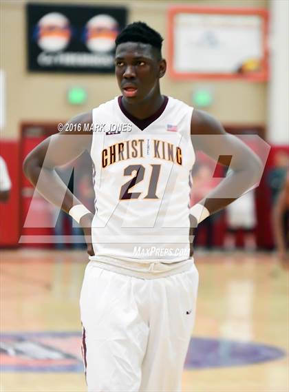 Thumbnail 2 in Corona del Sol vs. Christ the King (Hoophall West Invitational) photogallery.