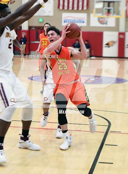 Thumbnail 3 in Corona del Sol vs. Christ the King (Hoophall West Invitational) photogallery.