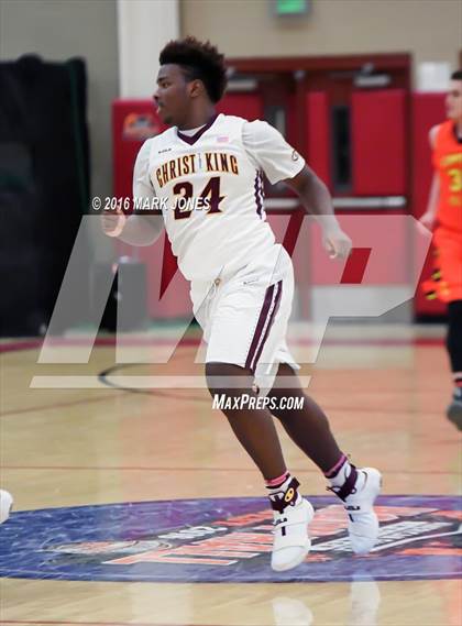 Thumbnail 2 in Corona del Sol vs. Christ the King (Hoophall West Invitational) photogallery.