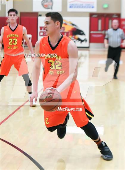 Thumbnail 3 in Corona del Sol vs. Christ the King (Hoophall West Invitational) photogallery.