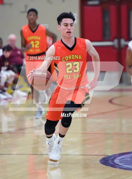 Thumbnail 2 in Corona del Sol vs. Christ the King (Hoophall West Invitational) photogallery.