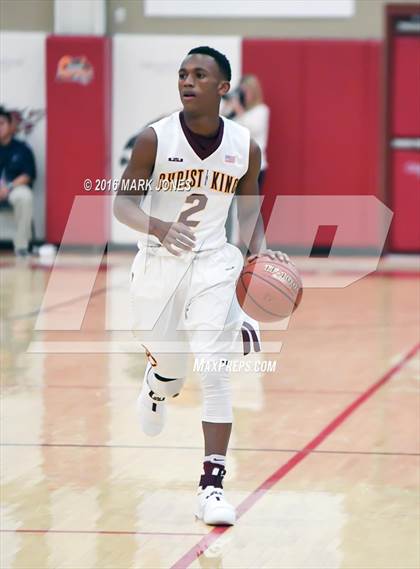 Thumbnail 1 in Corona del Sol vs. Christ the King (Hoophall West Invitational) photogallery.