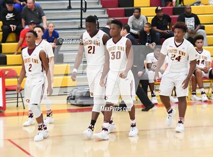 Thumbnail 1 in Corona del Sol vs. Christ the King (Hoophall West Invitational) photogallery.