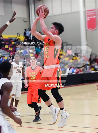 Thumbnail 3 in Corona del Sol vs. Christ the King (Hoophall West Invitational) photogallery.