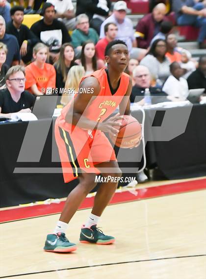 Thumbnail 2 in Corona del Sol vs. Christ the King (Hoophall West Invitational) photogallery.