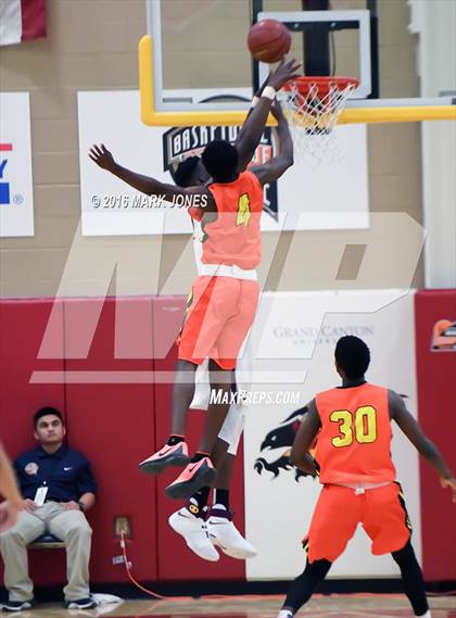 Thumbnail 3 in Corona del Sol vs. Christ the King (Hoophall West Invitational) photogallery.