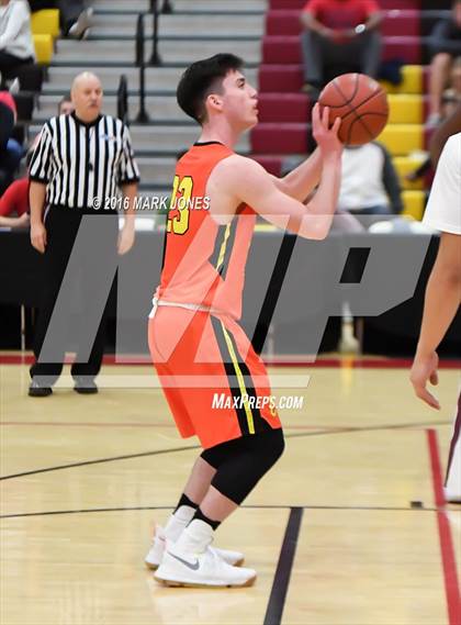 Thumbnail 3 in Corona del Sol vs. Christ the King (Hoophall West Invitational) photogallery.