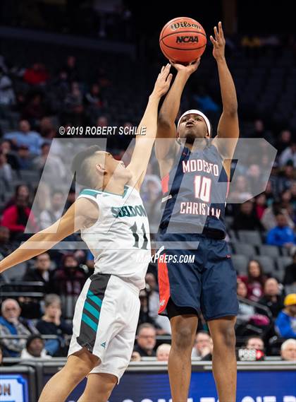 Thumbnail 3 in Sheldon vs. Modesto Christian (CIF SJS D1 Final) photogallery.
