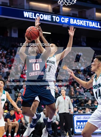 Thumbnail 2 in Sheldon vs. Modesto Christian (CIF SJS D1 Final) photogallery.