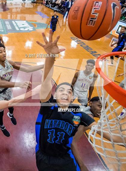 Thumbnail 1 in Montverde Academy vs. Shadow Mountain (DICK'S National Tournament Quarterfinal) photogallery.