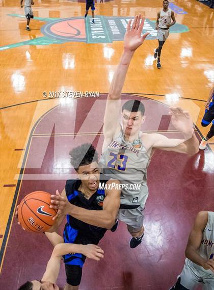 Thumbnail 3 in Montverde Academy vs. Shadow Mountain (DICK'S National Tournament Quarterfinal) photogallery.