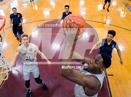 Thumbnail 1 in Montverde Academy vs. Shadow Mountain (DICK'S National Tournament Quarterfinal) photogallery.