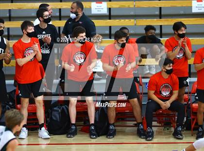 Thumbnail 3 in Servite vs. Fairmont Prep (Mater Dei Extravaganza) photogallery.