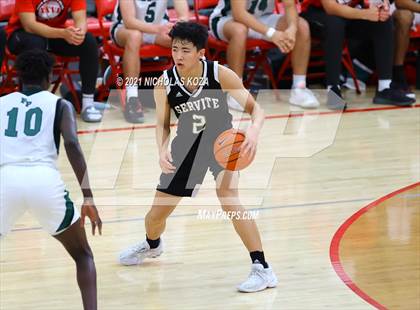 Thumbnail 3 in Servite vs. Fairmont Prep (Mater Dei Extravaganza) photogallery.