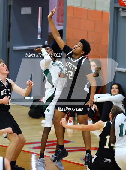 Thumbnail 1 in Servite vs. Fairmont Prep (Mater Dei Extravaganza) photogallery.