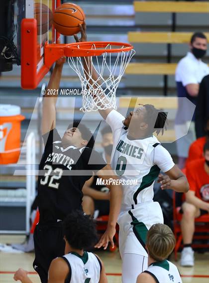 Thumbnail 1 in Servite vs. Fairmont Prep (Mater Dei Extravaganza) photogallery.
