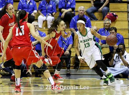 Thumbnail 2 in St. Mary's vs. Mater Dei (CIF State Open Division Final) photogallery.