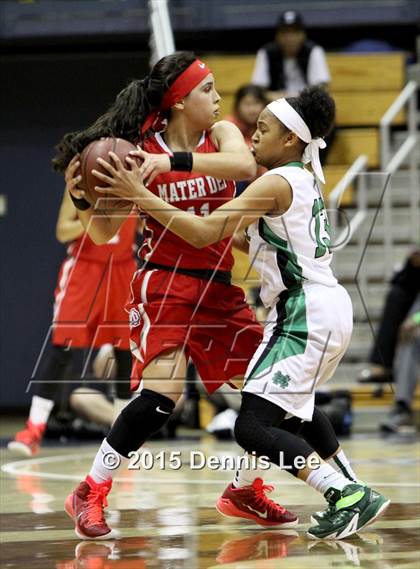 Thumbnail 3 in St. Mary's vs. Mater Dei (CIF State Open Division Final) photogallery.