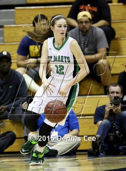 Thumbnail 3 in St. Mary's vs. Mater Dei (CIF State Open Division Final) photogallery.